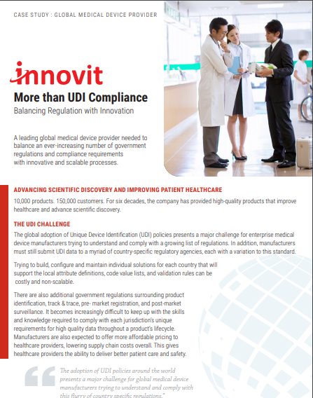 Global Medical Device Provider Case Study – NEW!