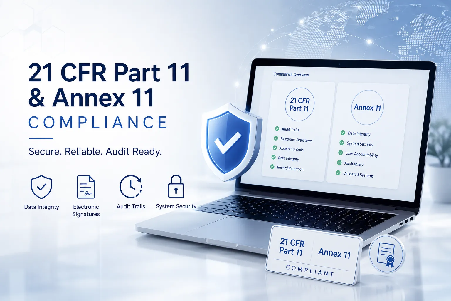 21 CFR Part 11 and Annex 11 compliance