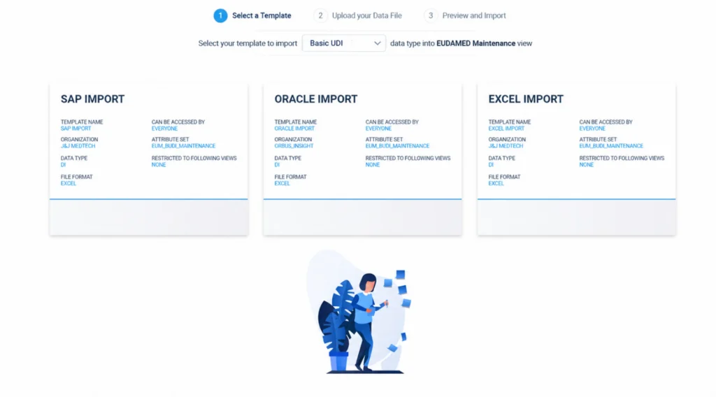 UDI Import Templates
