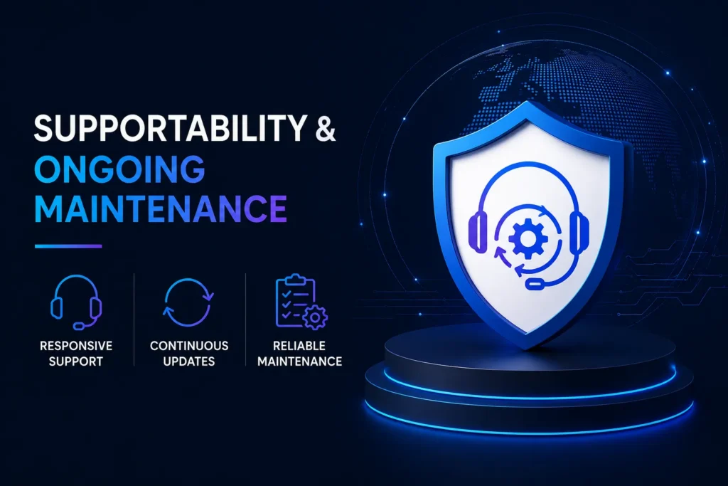 Supportability and Maintenance
