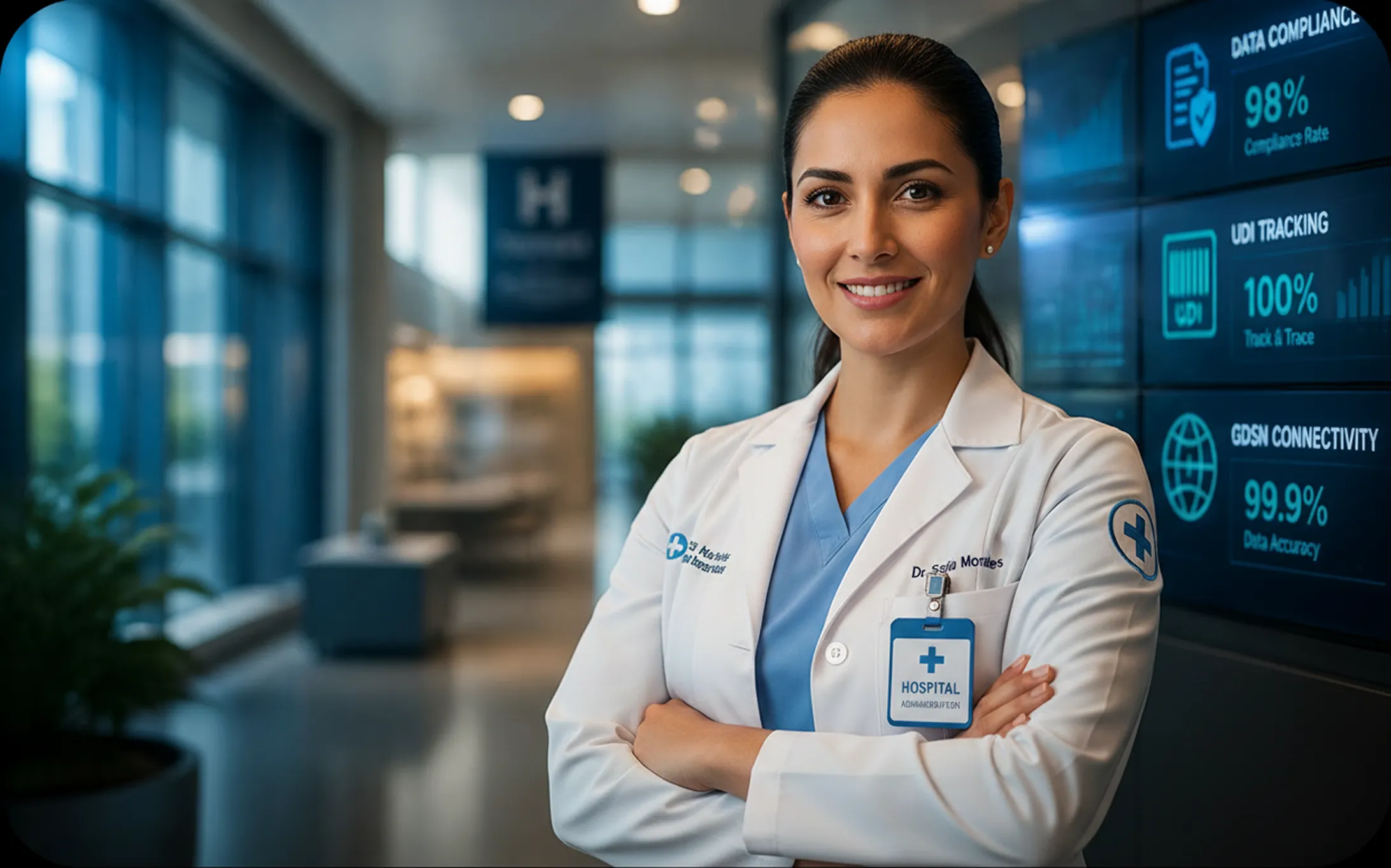 Customer quote from Mayo Clinic describing how Innovit PIM helps aggregate, validate and integrate trusted product data from GUDID, GPOs, and GDSN into hospital systems.