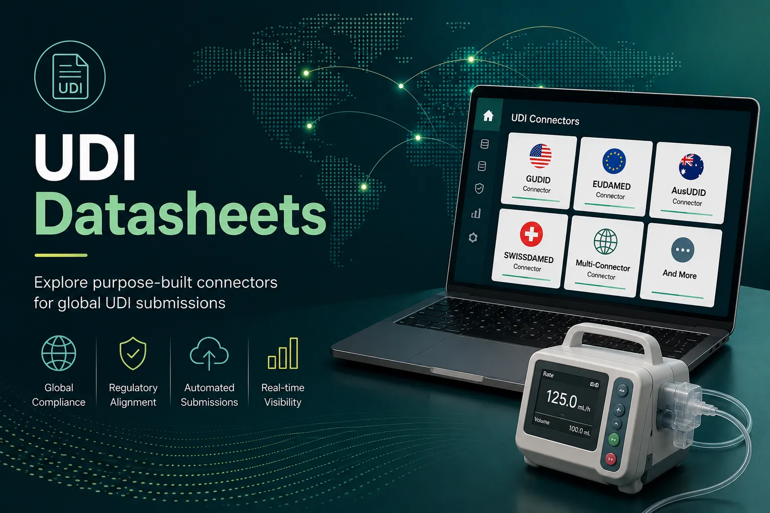 UDI Connector Datasheets